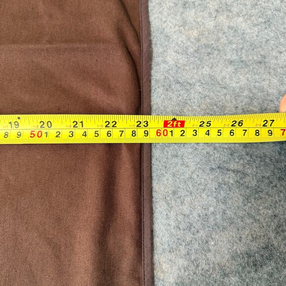 Authentic Louis Vuitton LV Brown Garment Bag Hanging Zip Up 23"x39" - Picture 8 of 9